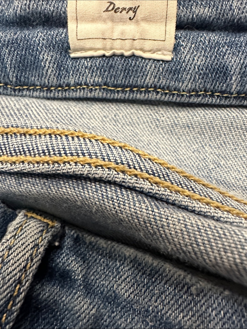 Frank & Eileen Light Blue Cropped Derry Jeans - Picture 5 of 8